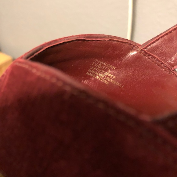 Burgundy/Purpliah-Maroon Jessica Simpson heels * - Picture 4 of 7